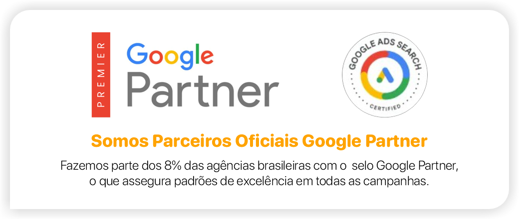Selo Google Partner Premier